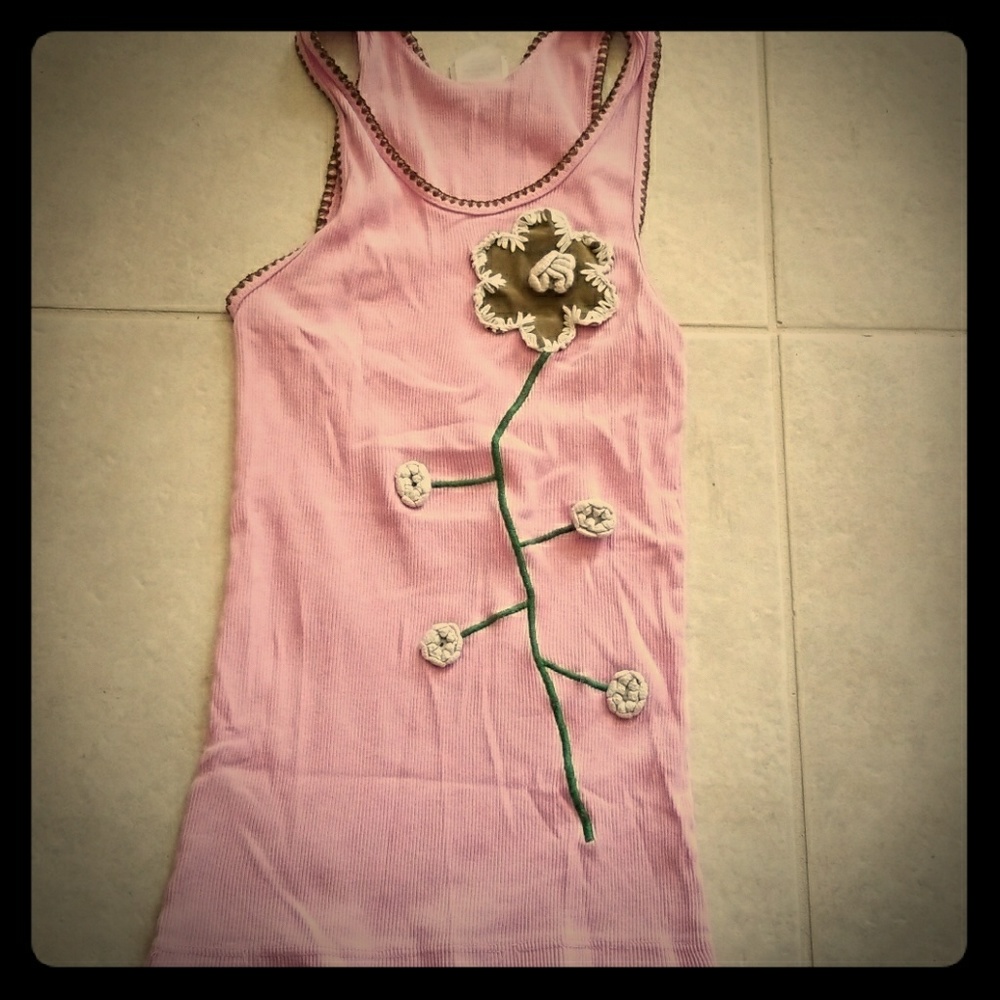 2Love pink tank top size M